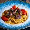Tallarín Saltado de Solomillo